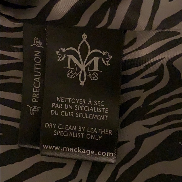 Kenya Mackage Leather Jacket - Picture 10 of 14